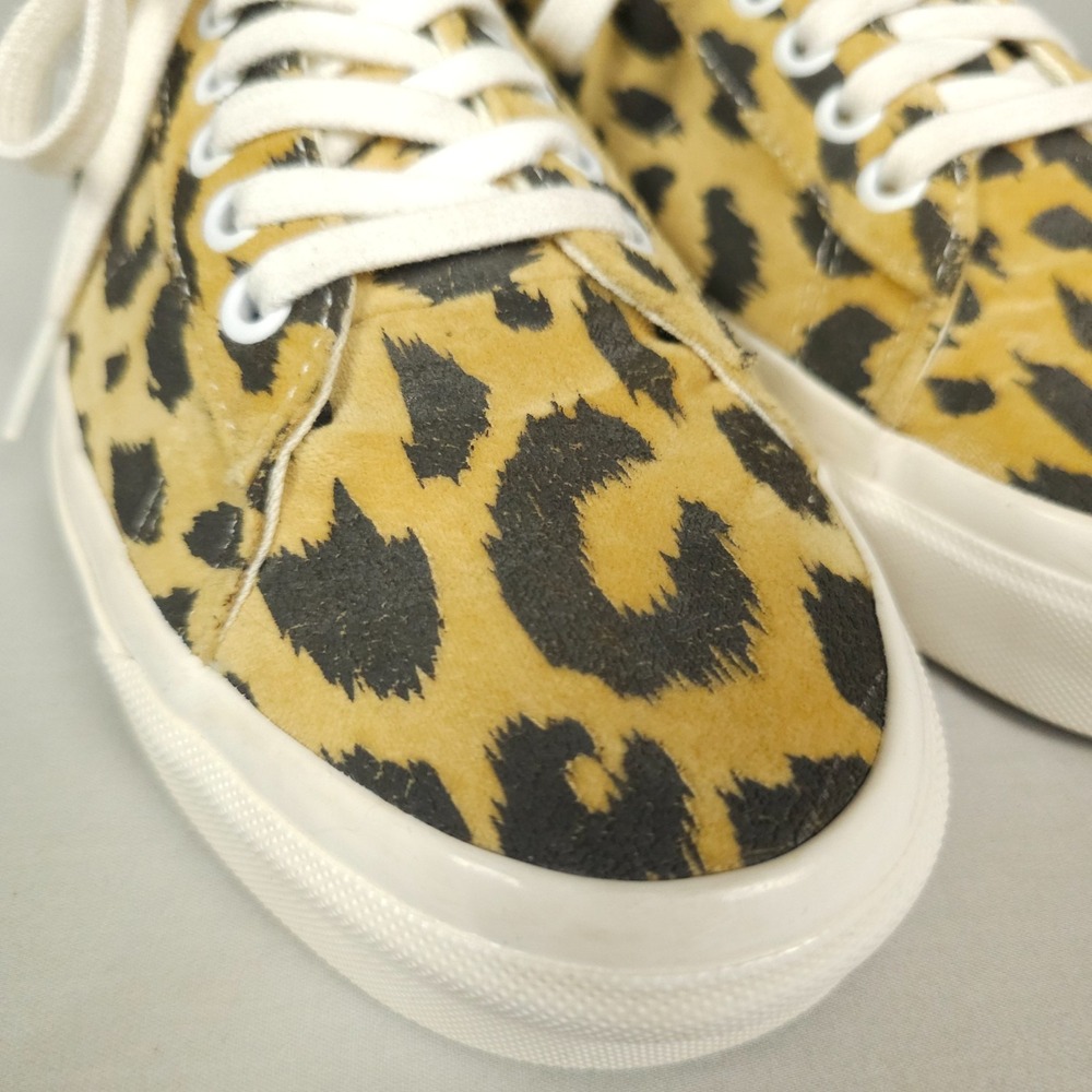 Vans Leopard Shoes Women Size 10 Tan Black Sid DX Anaheim Factory Low - Picture 7 of 16